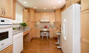 Aging in place kitchen remodeling by Altera Design, Walnut Creek, CA