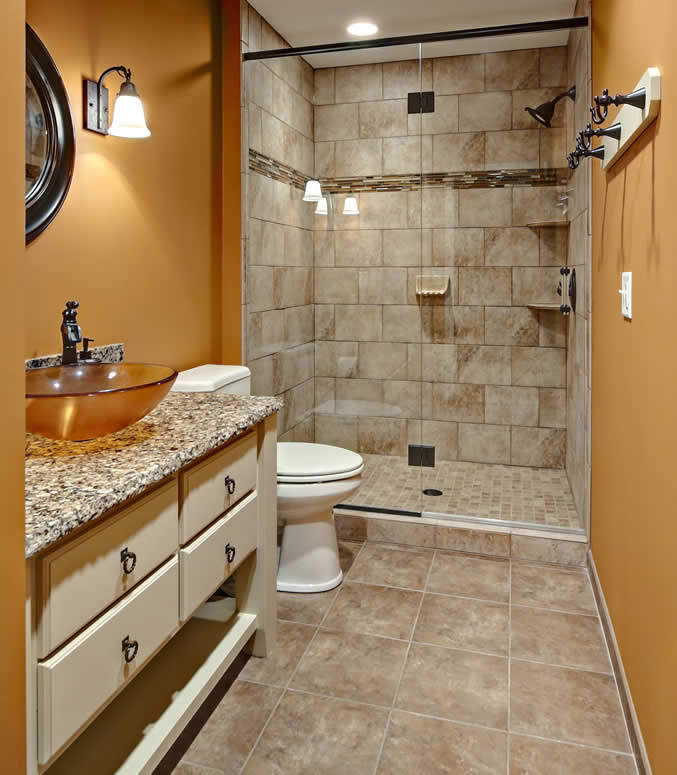 Amazing Small Bathrooms Knight Construction Design Chanhassen Mn 