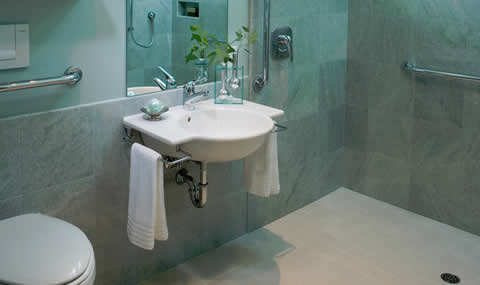 Small bathrooms - Harrell Remodeling, Inc., Mountain View, CA