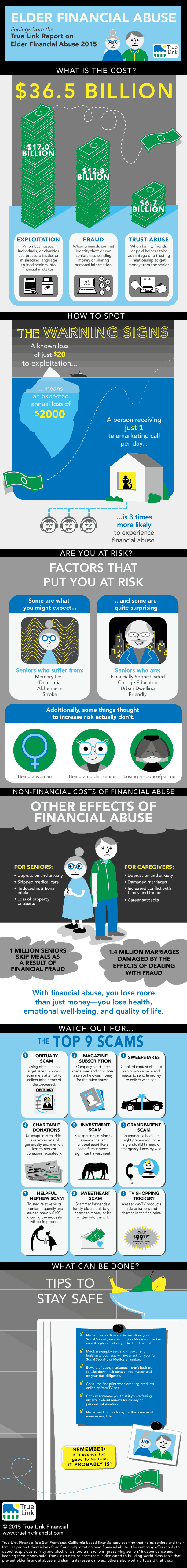 elder financial abuse infographic